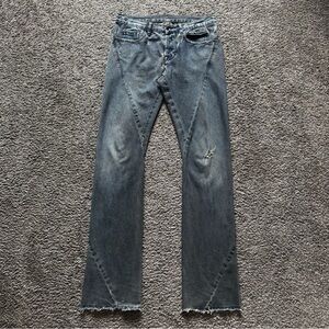 Rick Owens FW06 Spiral Clawmark Denim